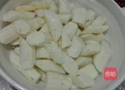 红豆山药粥的做法图解2