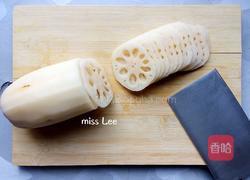 姜汁老醋拌藕片的做法图解2