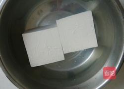 蒸豆腐酿肉的做法图解1