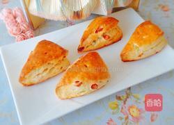 香葱火腿咸味司康的做法图解11