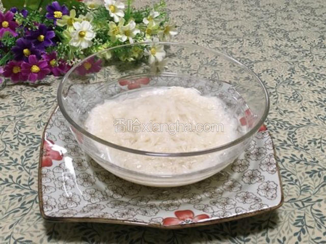 长寿面出锅，不要水