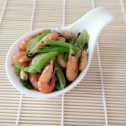 菜心炒河虾的做法[图]