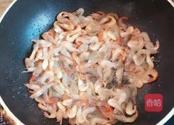 菜心炒河虾的做法图解3