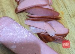 木耳炒火腿的做法图解3
