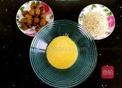 奶香小米麦片栗子羹的做法图解1