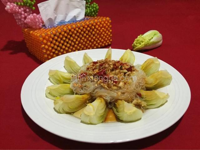 蒜蓉粉丝娃娃菜