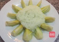 蒜蓉粉丝娃娃菜的做法图解3