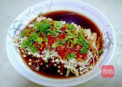 剁椒蒸金针菇的做法图解7