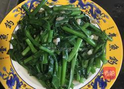 蒜蓉炒菜心的做法图解3