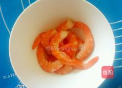 虾仁培根披萨的做法图解3