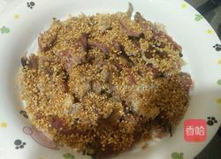 营养米蒸腊肉的做法图解3