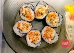 Korean sushi recipe illustration 6