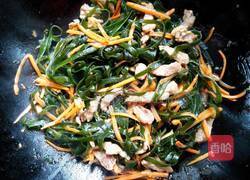 海带胡萝卜丝炒肉的做法图解7