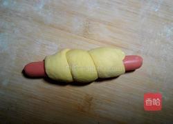 南瓜火腿肠卷的做法图解11