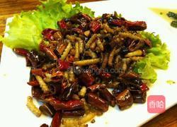香辣竹虫的做法图解3