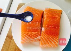 烤箱版柠檬三文鱼的做法图解2