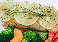 烤箱版柠檬三文鱼的做法图解8