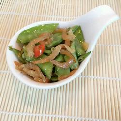 虾仁炒荷兰豆的做法[图]