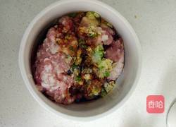 豆腐酿肉的做法图解3