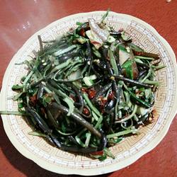 腊肉炒野蕨的做法[图]