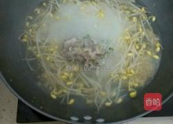 豆芽肉末汤的做法图解8