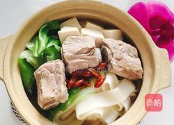 蔬菜排骨汤面的做法图解7