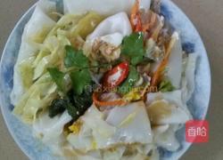 电饭锅蒸辣椒肠粉的做法图解13