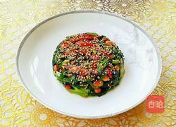 菠菜陈醋花生米的做法图解14