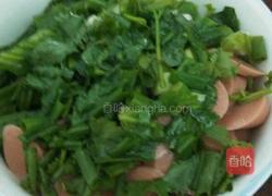 老干妈橄榄菜拌面的做法图解2