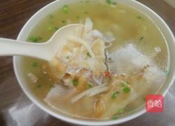 蛋白鲜菇汤的做法图解12