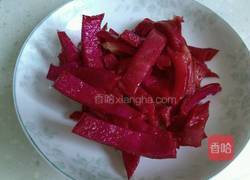 火龙果皮馒头的做法图解2