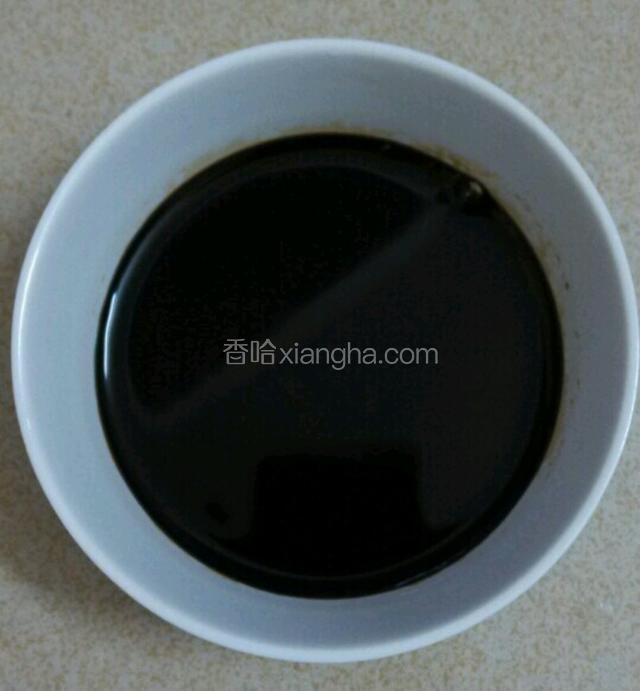 酱油先装碟备用