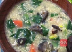 海参蔬菜小米粥的做法图解4