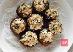 粉丝蒸香菇酿的做法图解5