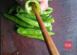 杭椒酿肉的做法图解3