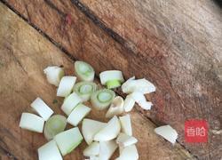 油菜炒口蘑的做法图解2