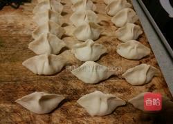 冰花菠菜鸡蛋煎饺的做法图解12