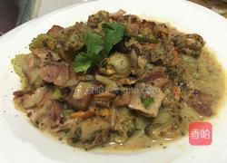 芹菜扇贝配碎培根的做法图解14