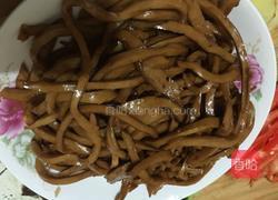 炒油腐丝的做法图解1