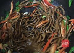 炒油腐丝的做法图解5