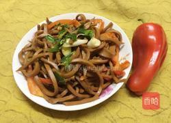 炒油腐丝的做法图解7