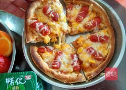 小六寸烤肠批萨的做法图解10