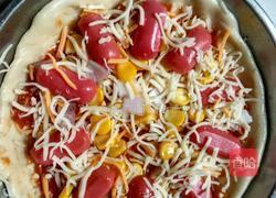 小六寸烤肠批萨的做法图解7