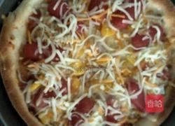 小六寸烤肠批萨的做法图解8