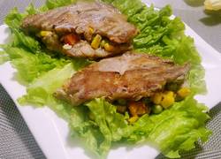 香煎芝士梅花肉