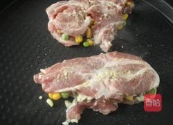 香煎芝士梅花肉的做法图解5