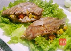 香煎芝士梅花肉的做法图解7