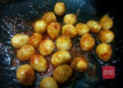 茄汁鹌鹑蛋的做法图解6