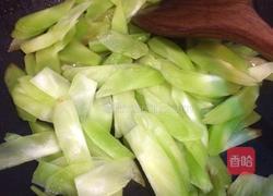 莴笋炒腊肉的做法图解5
