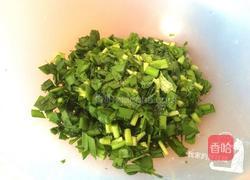 韭菜拉丝饼的做法图解3